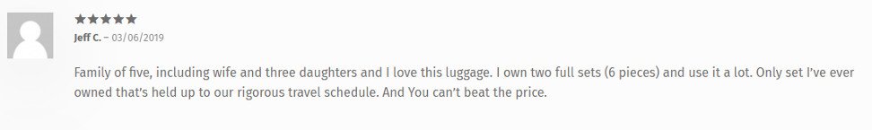 Travelers Choice User Review 2