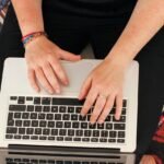 Digital nomad working