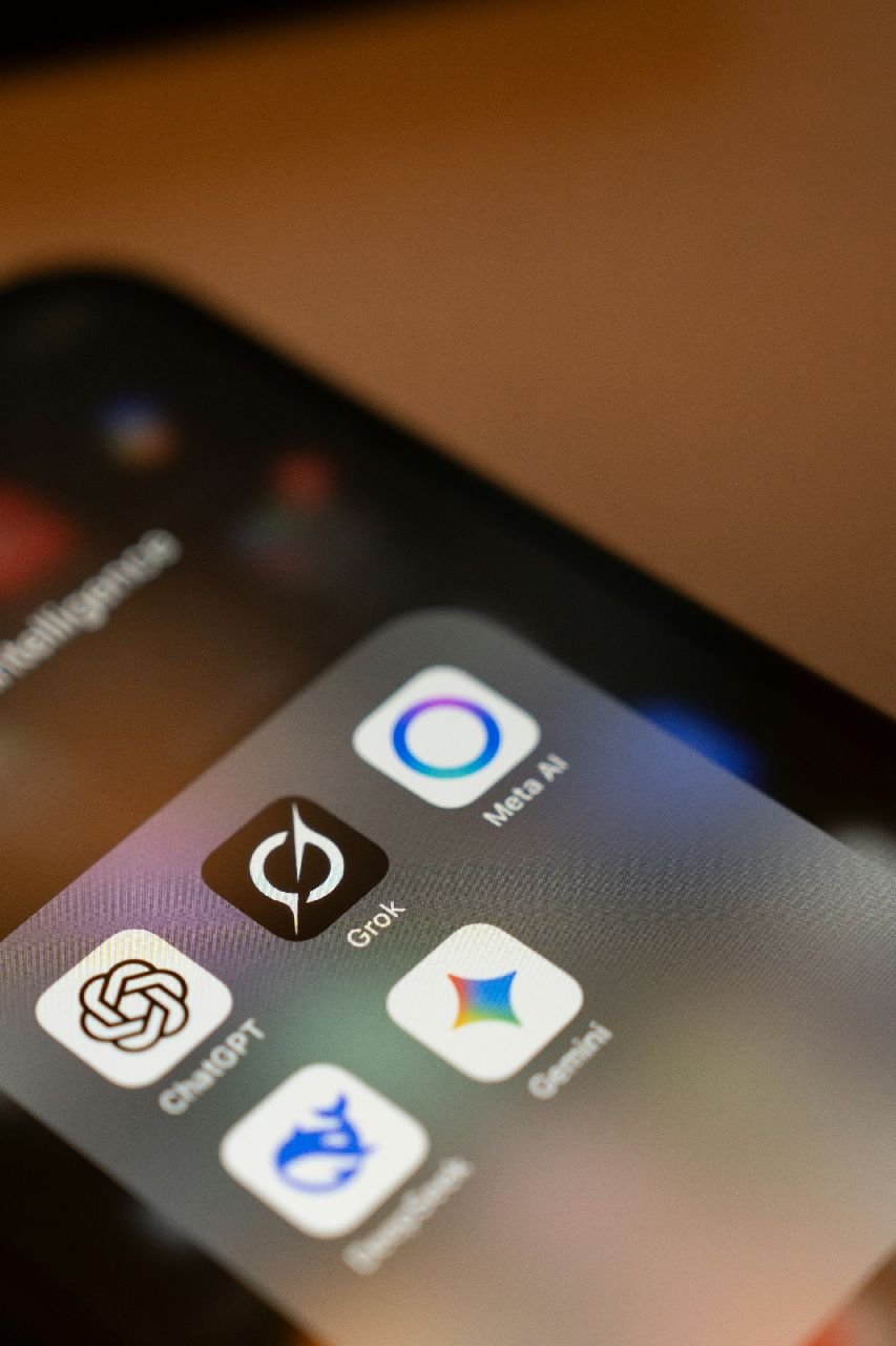 mobile phone with AI apps