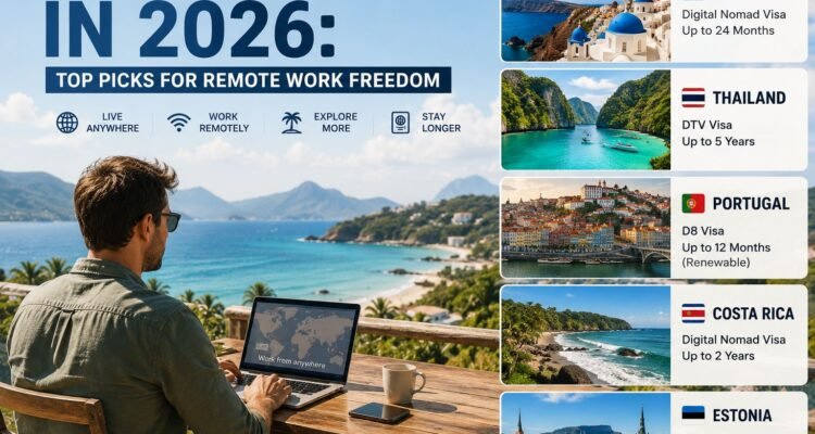 Best Digital Nomad Visas in 2026