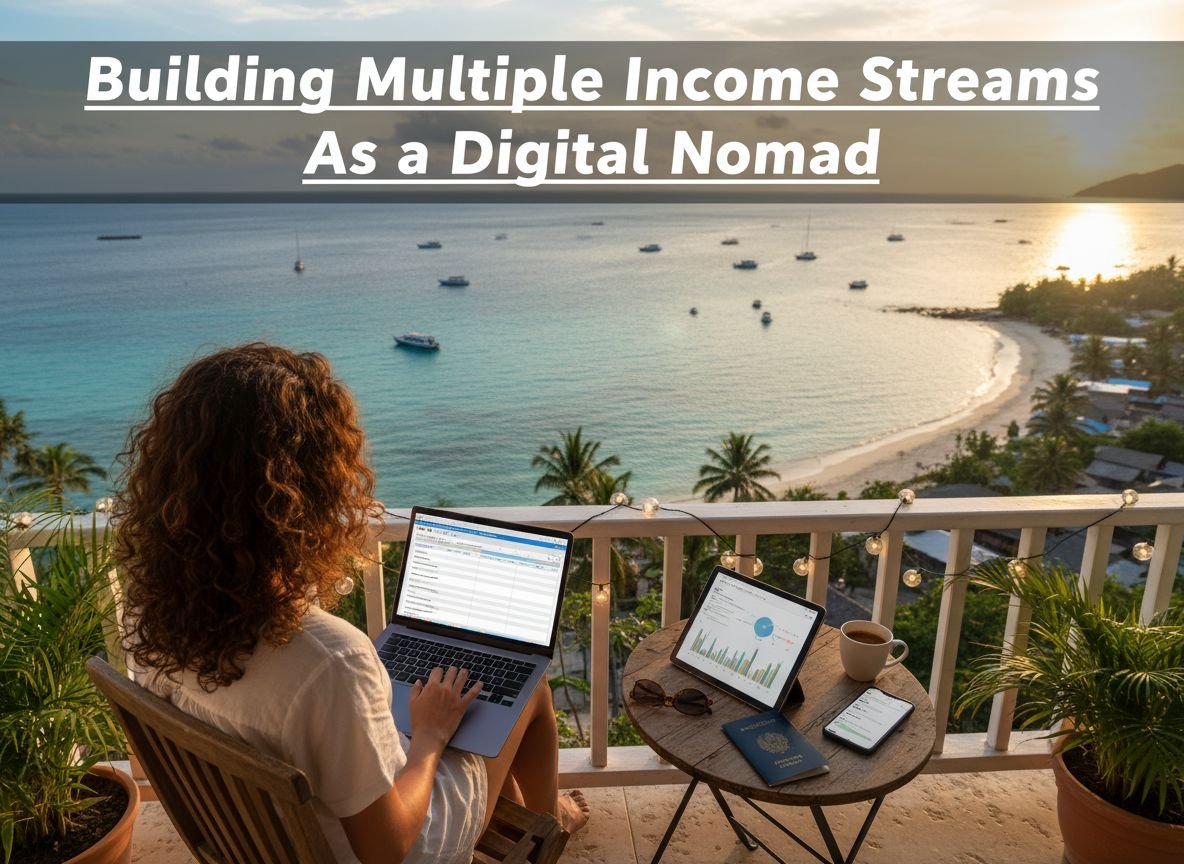 Building Multiple Income Streams As a Digital Nomad