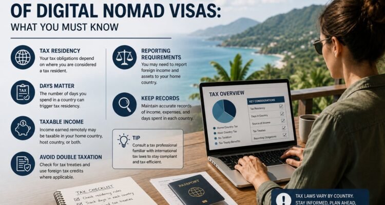 Tax Implications of Digital Nomad Visas